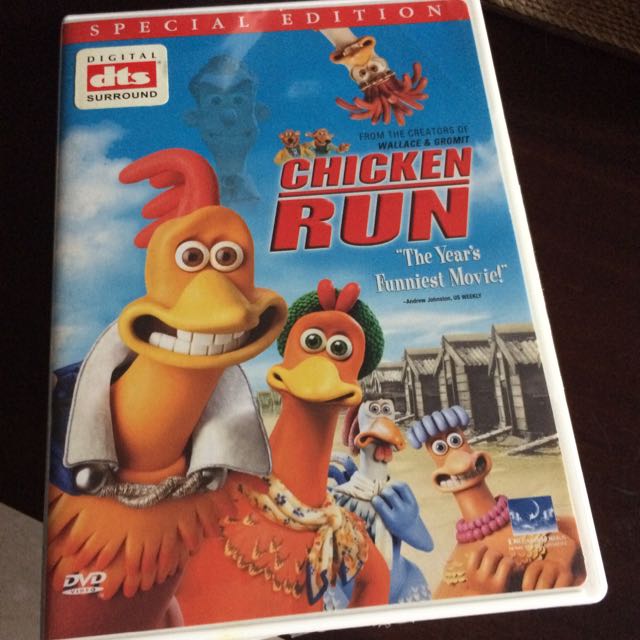 CHICKEN RUN DVD CODE 1, Hobbies & Toys, Music & Media, CDs & DVDs on ...