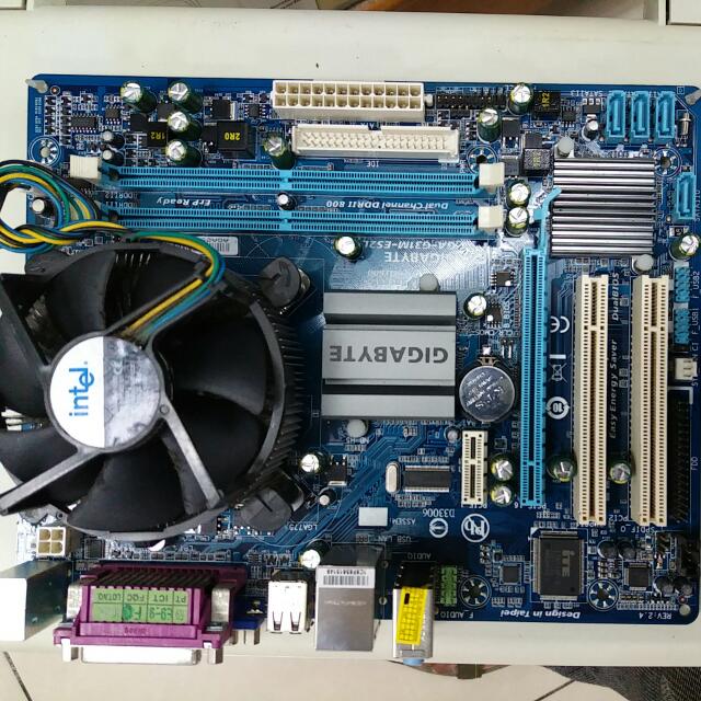 Gigabyte INTEL G31 SOCKET 775 MOTHERBOARD, Computers & Tech, Parts