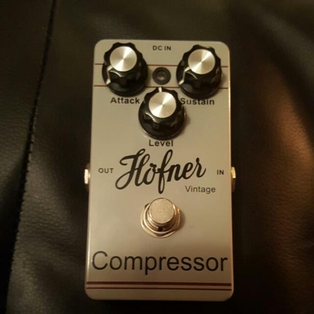 Hofner Vintage Compressor Pedal Music Music Accessories Others