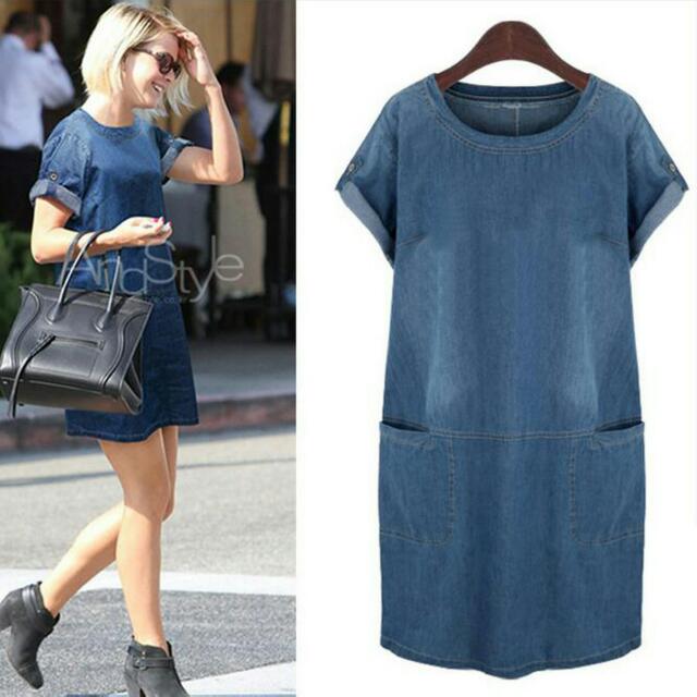 thin denim dress