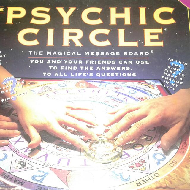 Psychic Circle Ouija Board Toys Games Others On Carousell