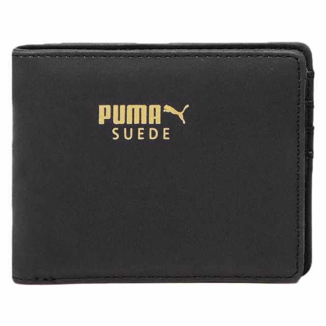 Puma Suede Wallet Black, Men's Fashion 