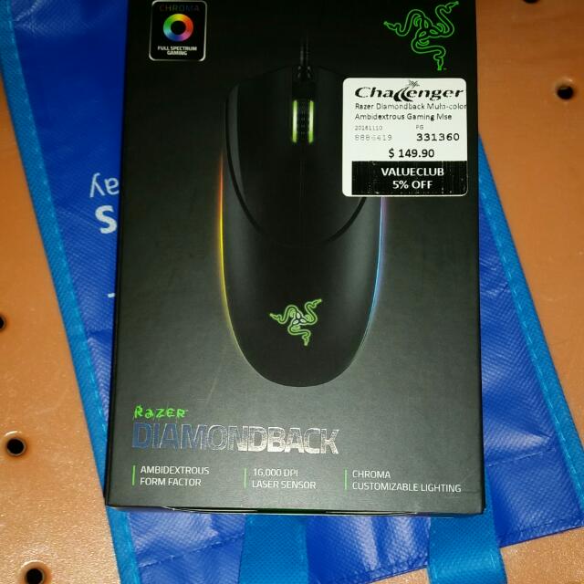 Razer Diamondback Mouse, Computers & Tech, Parts & Accessories ...