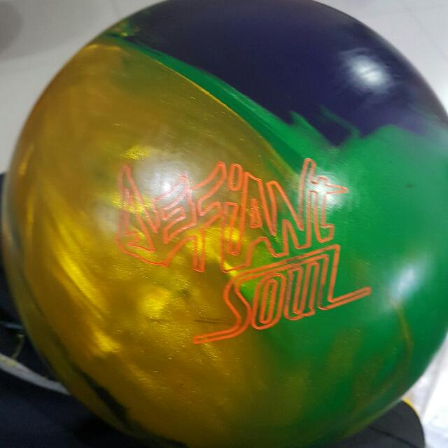 Roto Grip Defiant Soul 15lb Bowling Ball 2nd Drill, Sports Equipment, Sports & Games, Billiards