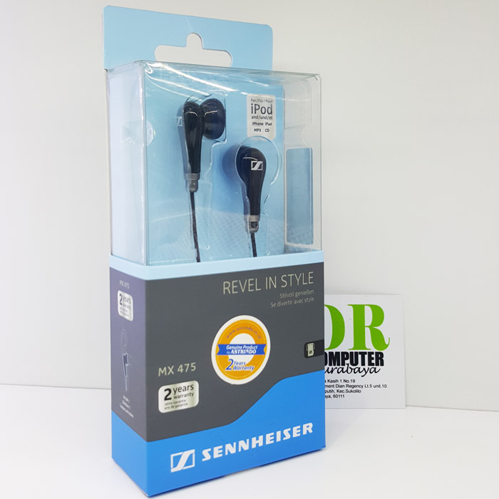 Sennheiser Earphones MX 375 BLACK 
