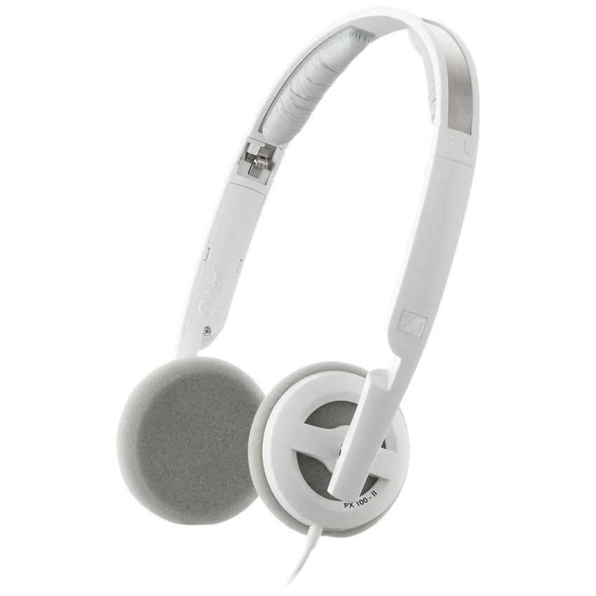 Sennheiser Foldable Open Stereo Mini Headphones PX100II Putih Head, Elektronik, Audio di