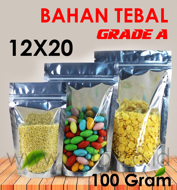 Ukuran standing 2025 pouch 250 gr