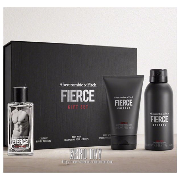 abercrombie and fitch fierce gift set