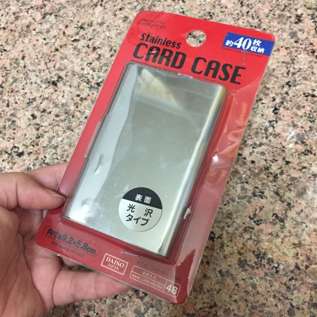 Brand New Daiso Name Card Holder, Everything Else on Carousell