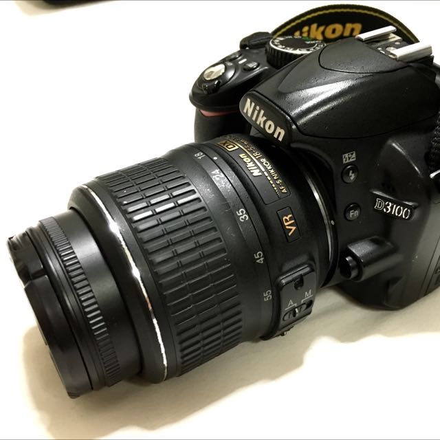 D3100 DSLR Nikon, Photography, Cameras on Carousell