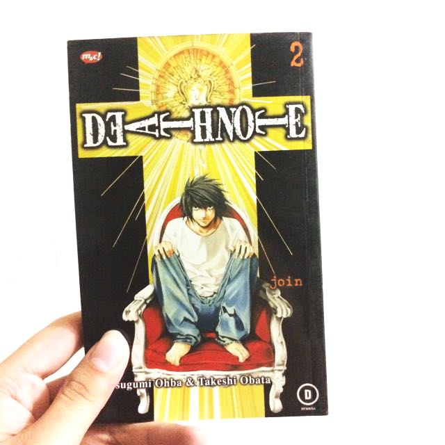 Death Note Vol 2 Buku Alat Tulis Komik Dan Manga Di Carousell