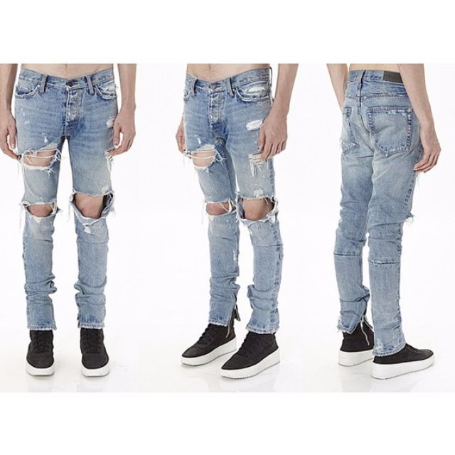 fog ripped jeans