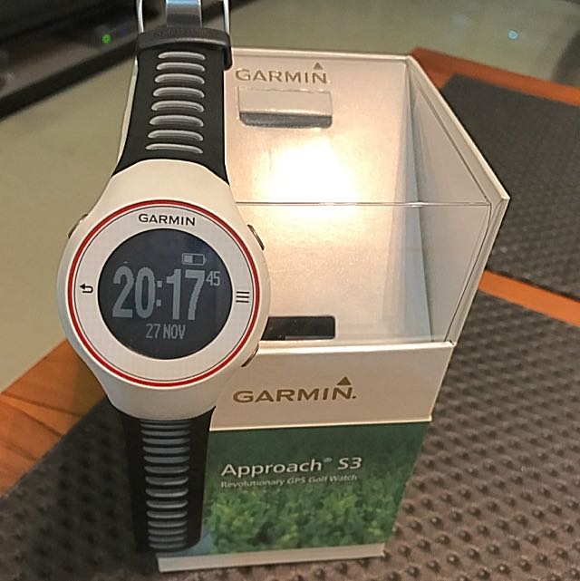 Garmin Approach S3 GPS Golf Watch Mobile Phones Gadgets Wearables Smart Watches on Carousell