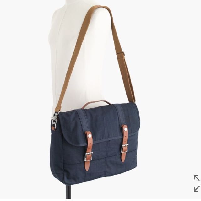 J Crew Harwick Messenger Bag Men s Fashion Bags Sling Bags on Carousell