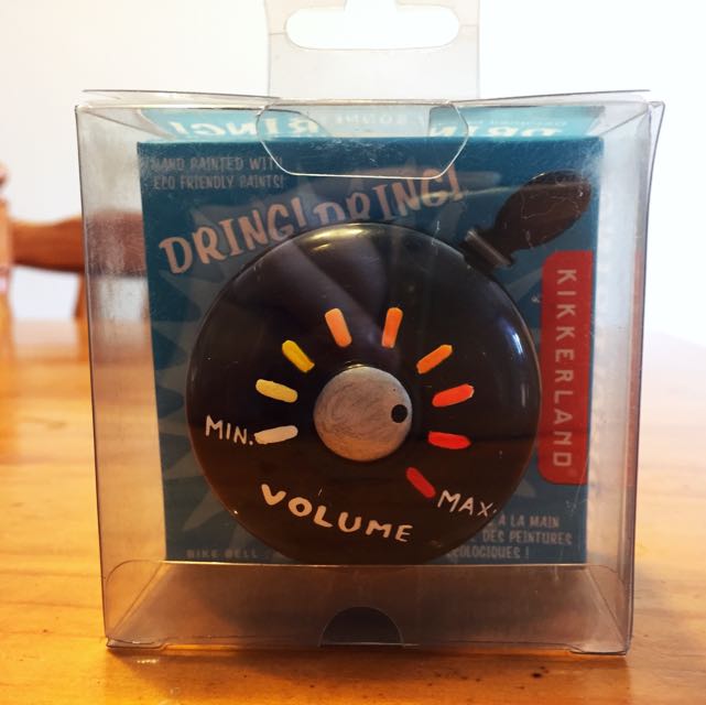 Kikkerland Dring Dring Bicycle Bell 