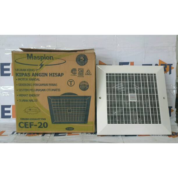 Maspion Ceiling Exhaust Fan Cef20 Kipas Angin Hisap Kipas