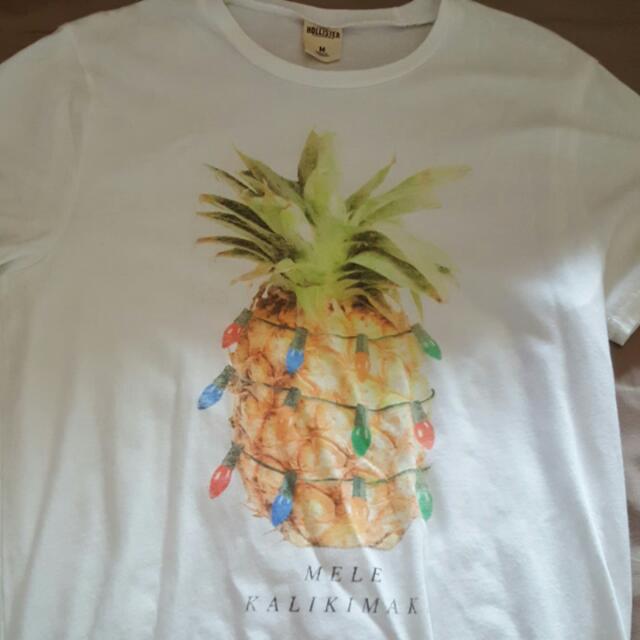 hollister pineapple shirt