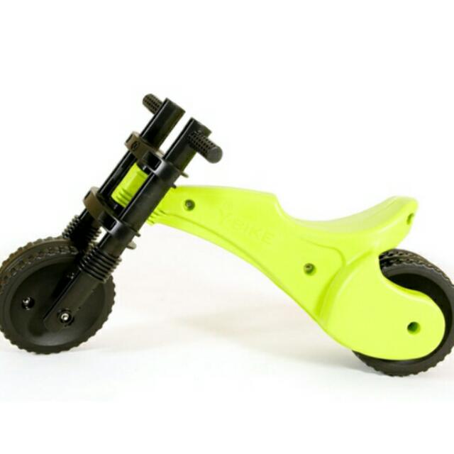 Original YBIKE BALANCE BIKE in green Babies Kids Infant Playtime on Carousell
