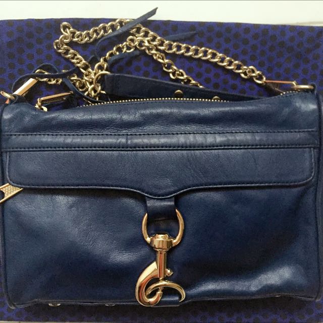Rebecca Minkoff MAC Crossbody bag discontinued Navy FAST DEAL