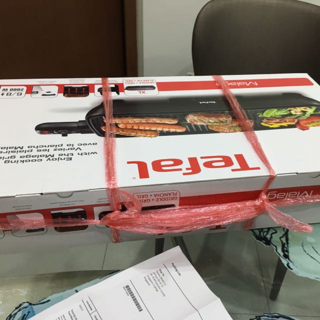 Tefal grill/griddle, TV & Home Appliances, Kitchen Appliances, BBQ