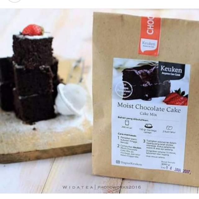 Tepung Instan Cake Cokelat Food Drinks Baked Goods On Carousell