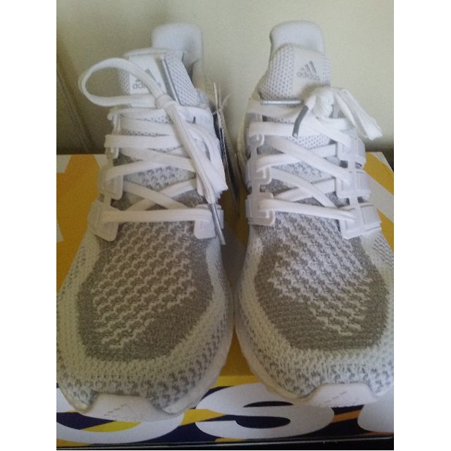 UK9 US9.5 Adidas Ultra Boost Triple White Reflective Ltd Men s Fashion Footwear Sneakers on Carousell