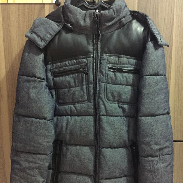 zara basic winter jacket