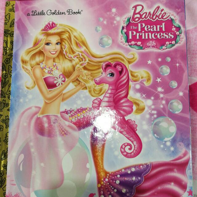 Brand New Hard Cover Barbie The Pearl Princess Book Books Stationery Children S Books On Carousell