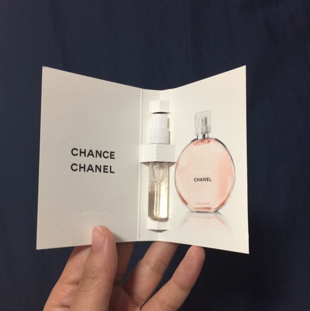 Chanel Chance EAU VIVE Fragrance Perfume Toilet Sample, Beauty