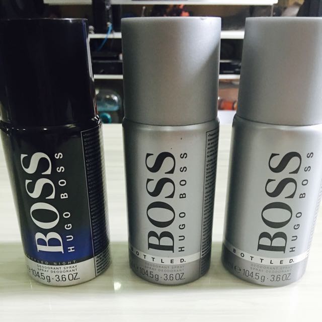 hugo boss mens body spray