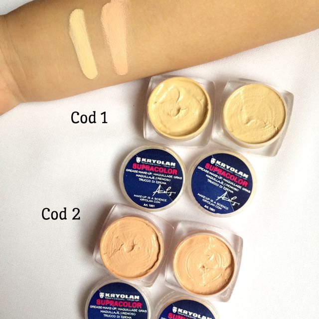 Kryolan Supra Colour Base Makeup Review Mugeek Vidalondon