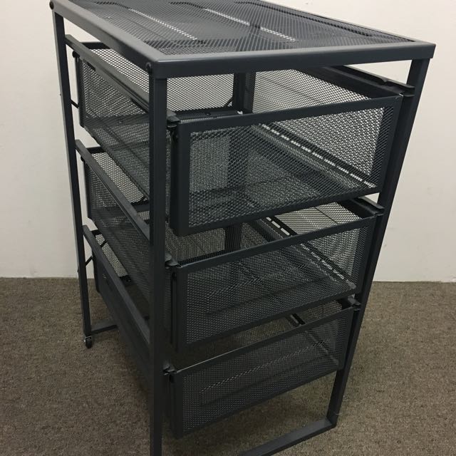 Mesh Drawer Unit (from IKEA), Furniture & Home Living, Furniture, Other ...