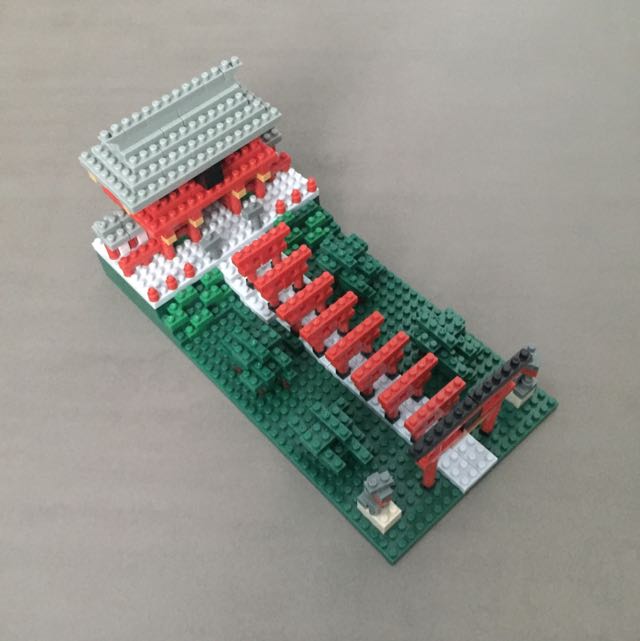 nanoblock inari shrine