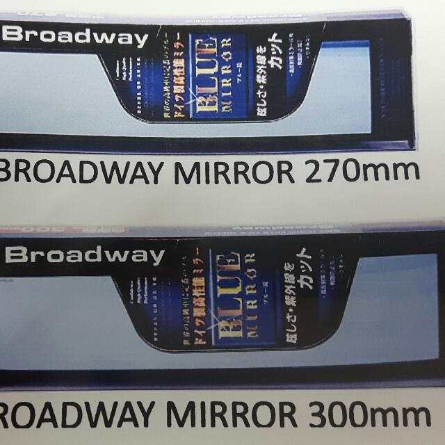 Original Broadway Mirror Auto Accessories On Carousell