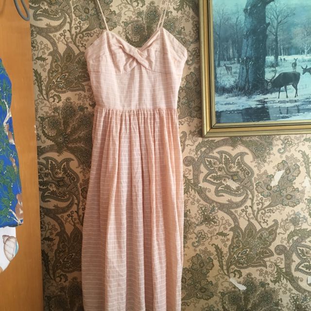 Peach Trent Nathan Sun Dress Size 8 Women S Fashion Clothes On