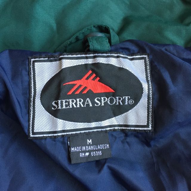 Sierra Sport Outerwear Jacket Size M Men s Fashion Tops Sets Hoodies on Carousell