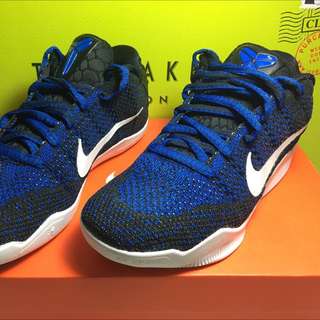 【林老闆】小尺碼Nike Kobe 11 Elite Low Muse Pack 黑藍 低筒男鞋 822675-014