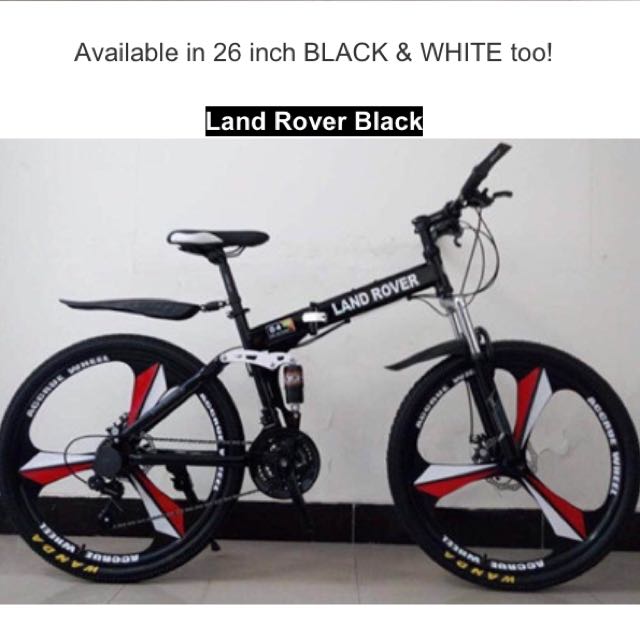 land rover folding bike