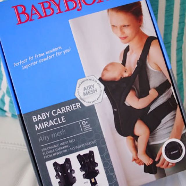 babybjorn miracle airy mesh