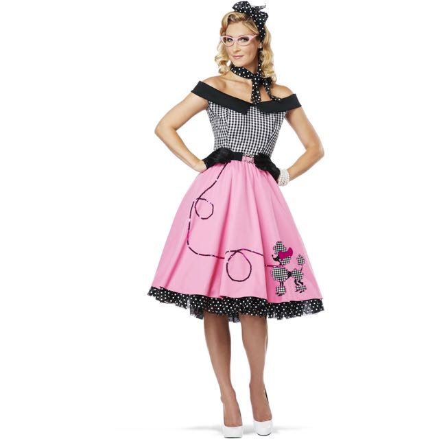 Grease poodle cheap skirt costume