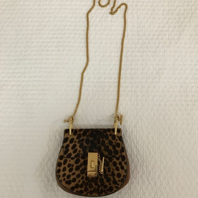 Chloe leopard bag online
