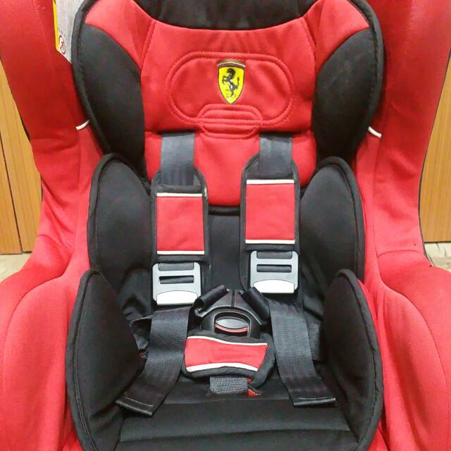 *Reserved* Ferrari Infant/Child Car Seat With Lock Buzzer, Babies