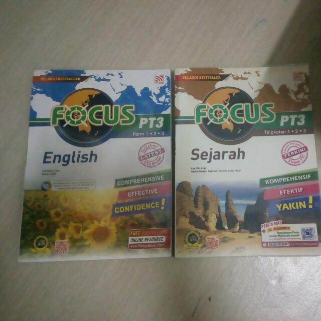Focus Pt3 English Sejarah Textbooks On Carousell