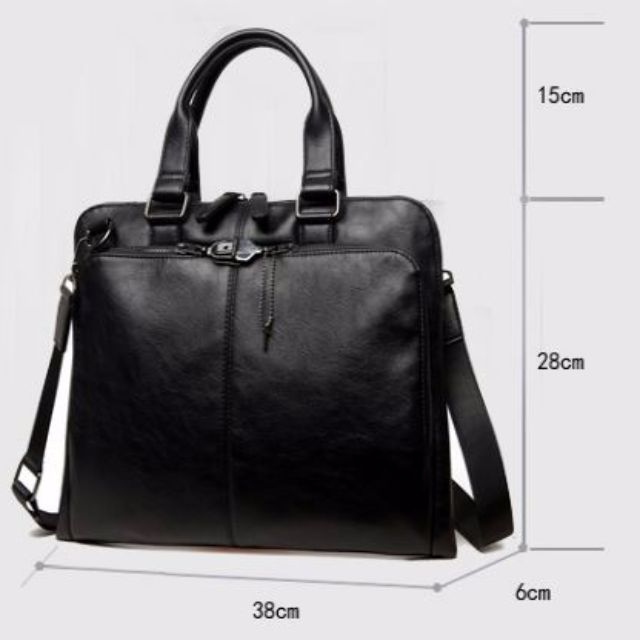 Korean Stylish Ultralight Briefcase (Black), Men's Fashion, Bags