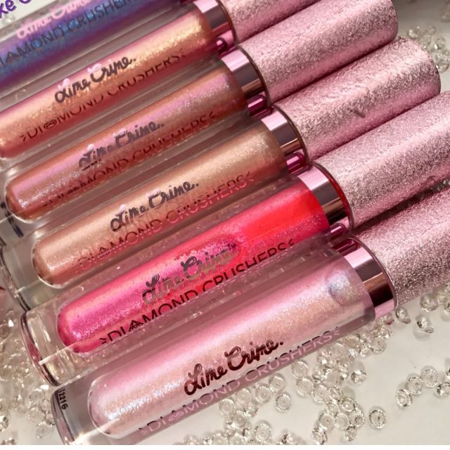 Lime Crime Diamond Crushers Swatches Youtube