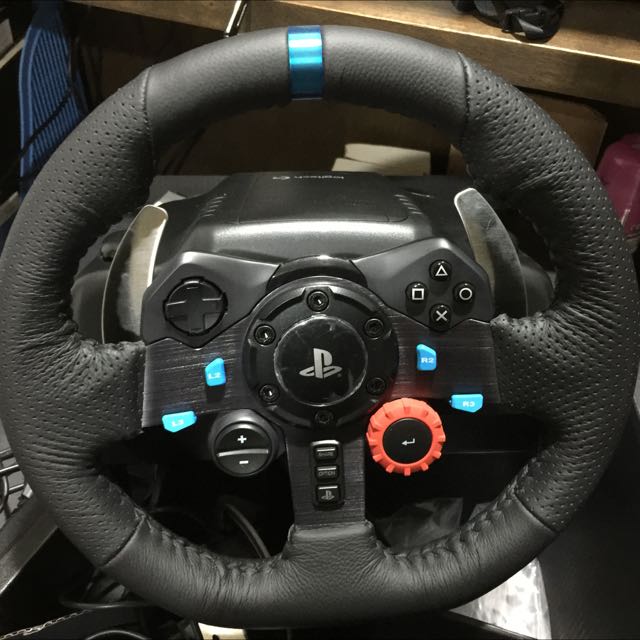 Logitech G29 Steering Wheel And Pedal, Video Gaming, Gaming Accessories