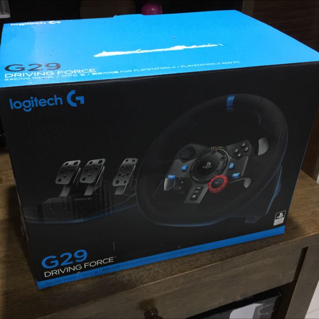 Logitech G29 Steering Wheel And Pedal, Video Gaming, Gaming Accessories