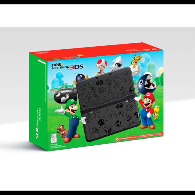New 3ds super mario black top