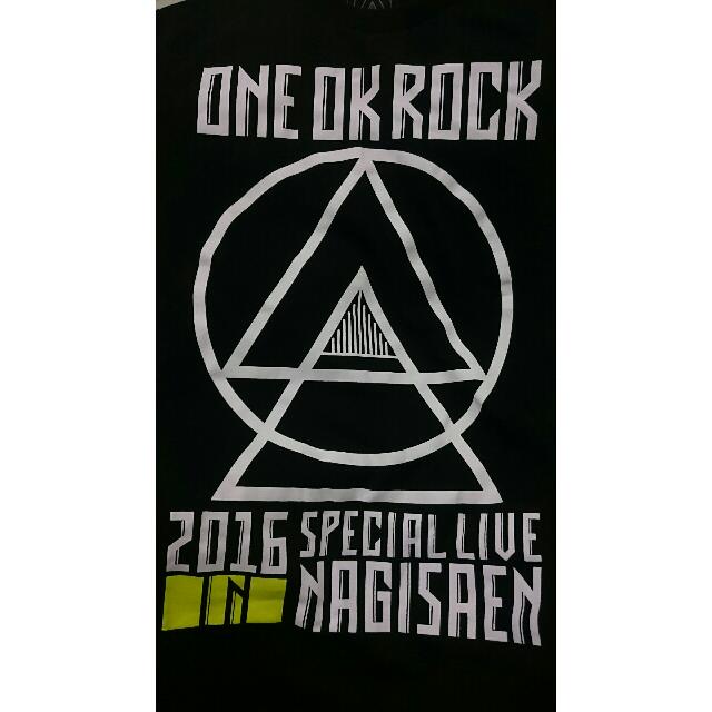One Ok Rock Live In Nagisen 16 Concert Shirt Entertainment J Pop On Carousell