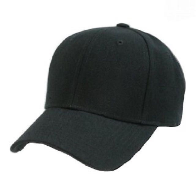 plain black baseball cap womens